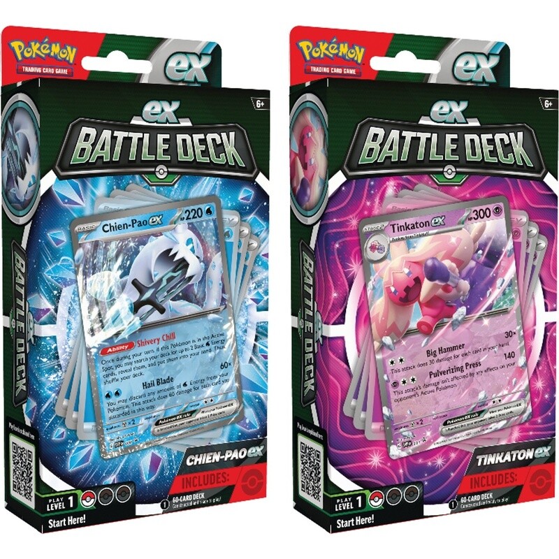 Tinkaton/Chien-Pao EX Battle Decks