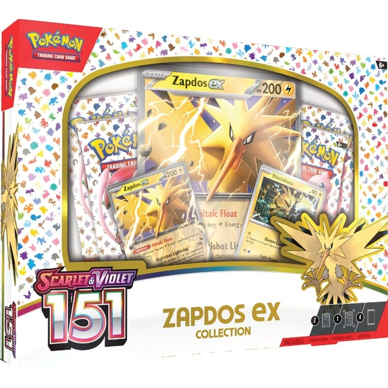151 Zapdos Ex Collection Box