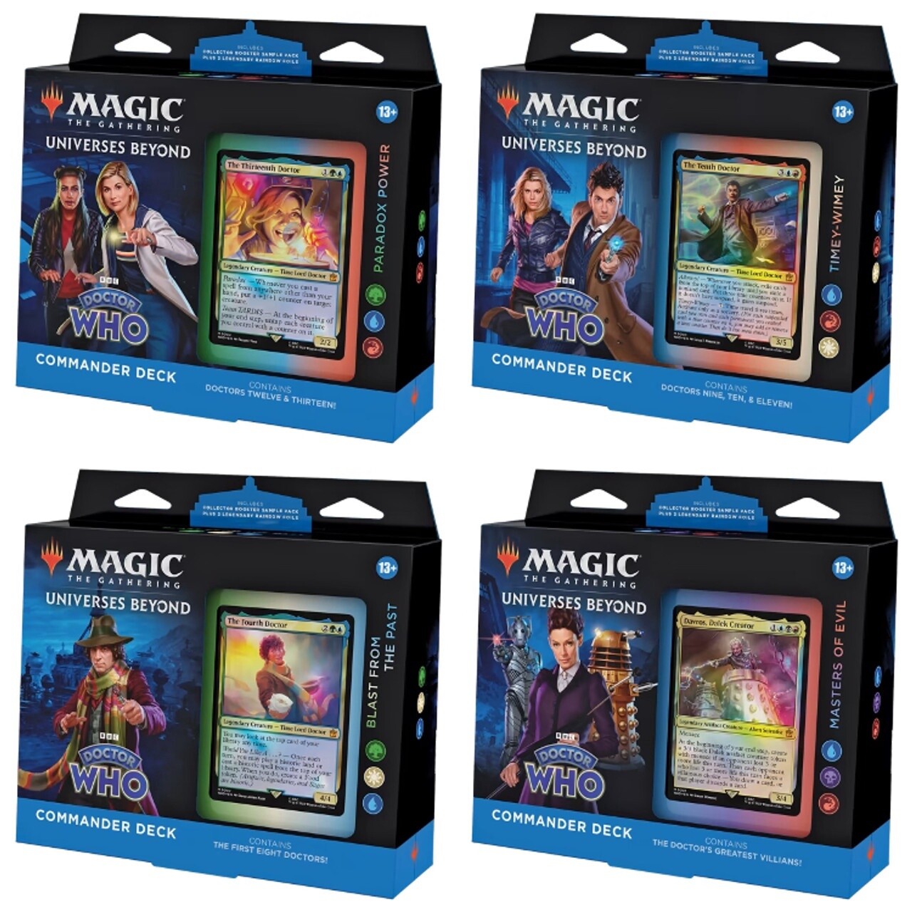 Doctor Who Commander Decks