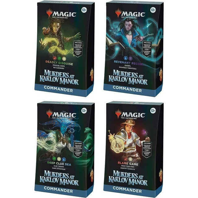 Murders At Karlov Manor Commander Decks