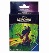 Azurite Sea Card Sleeves, Sleeve Choice: Scar