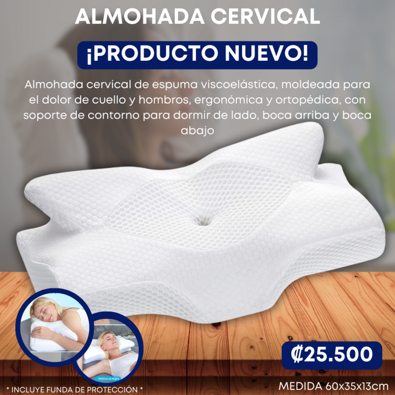 Almohada Cervical 4D