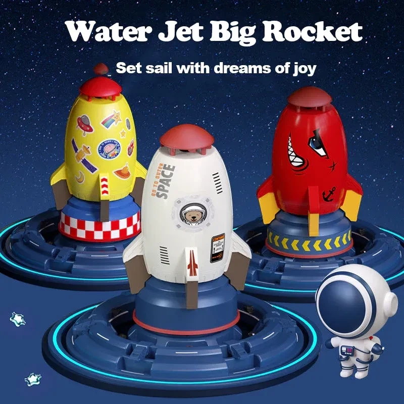 Rocket Launcher Toys Outdoor Rocket Water Pressure Lift