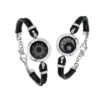 Long Distance Touch Bracelets for Couples Light Up Relationship