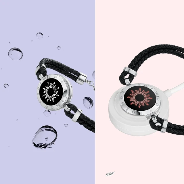 Long Distance Touch Bracelets for Couples Light Up Relationship