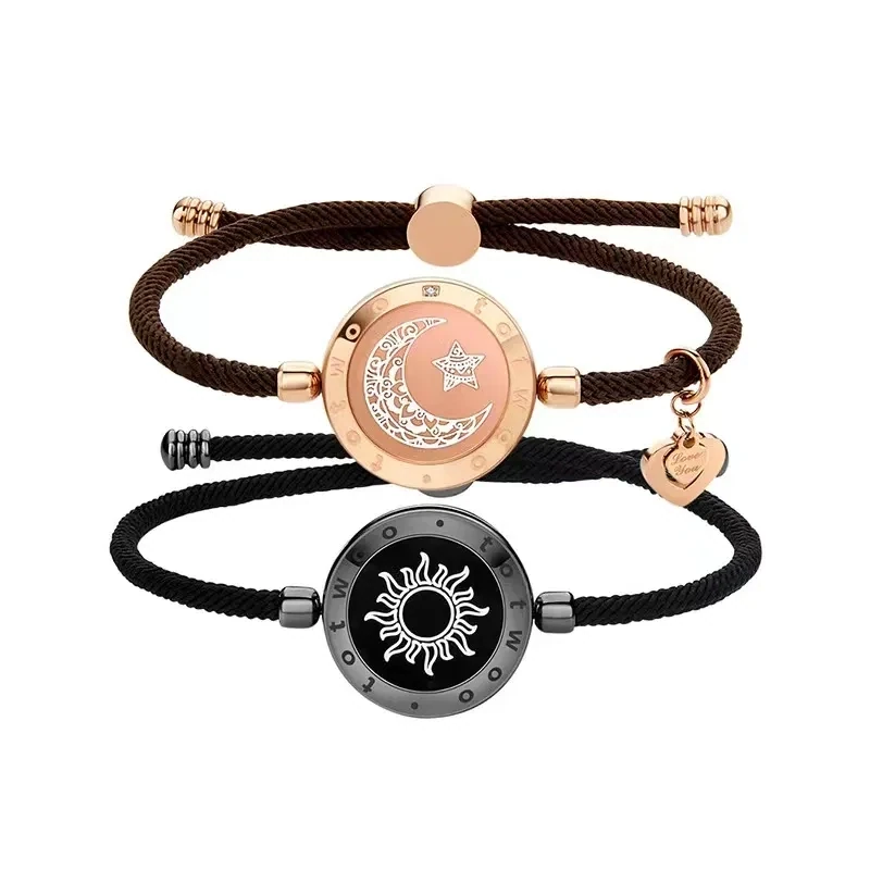 Long Distance Touch Bracelets for Couples Light Up Relationship