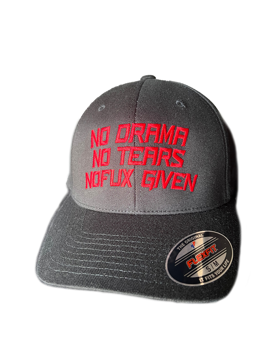 NOFUX FLEXFIT, Colour: BLACK/REDLETRS, Size: S/M