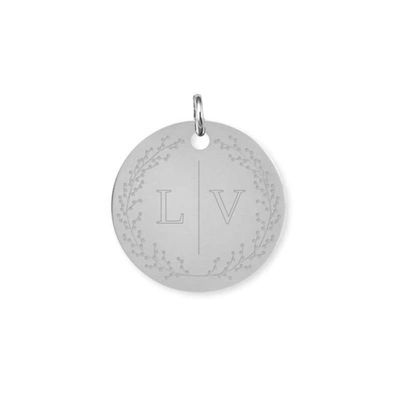 YOU - Initialen ketting / Stainless steel - Zilver