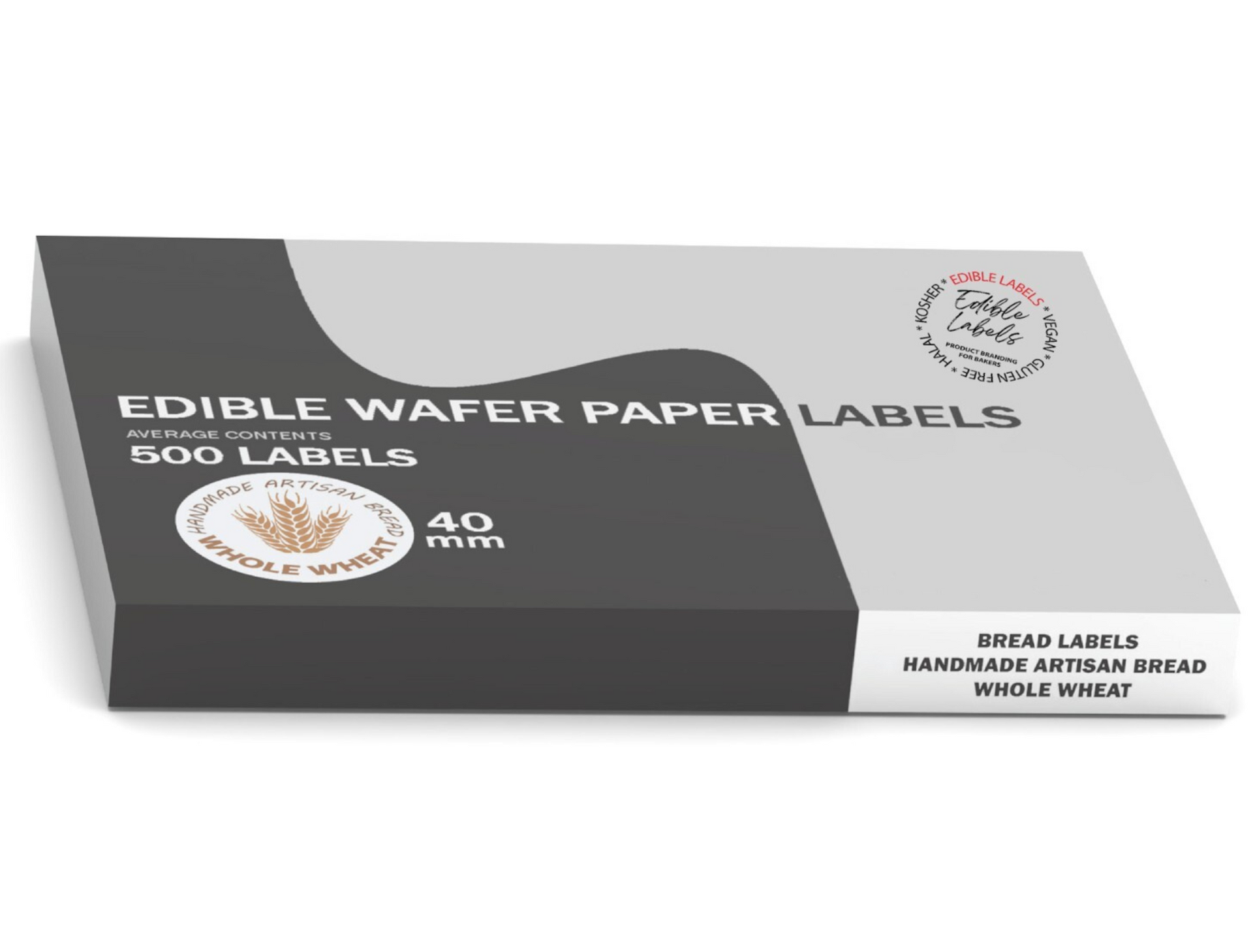 WHOLEMEAL BAGUETTE HANDMADE ARTISAN BREAD LABELS