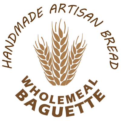 WHOLEMEAL BAGUETTE HANDMADE ARTISAN BREAD LABELS