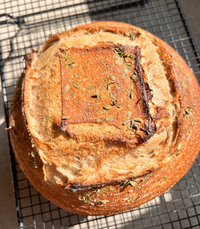 Jalapeno Cheddar Sourdough Bread