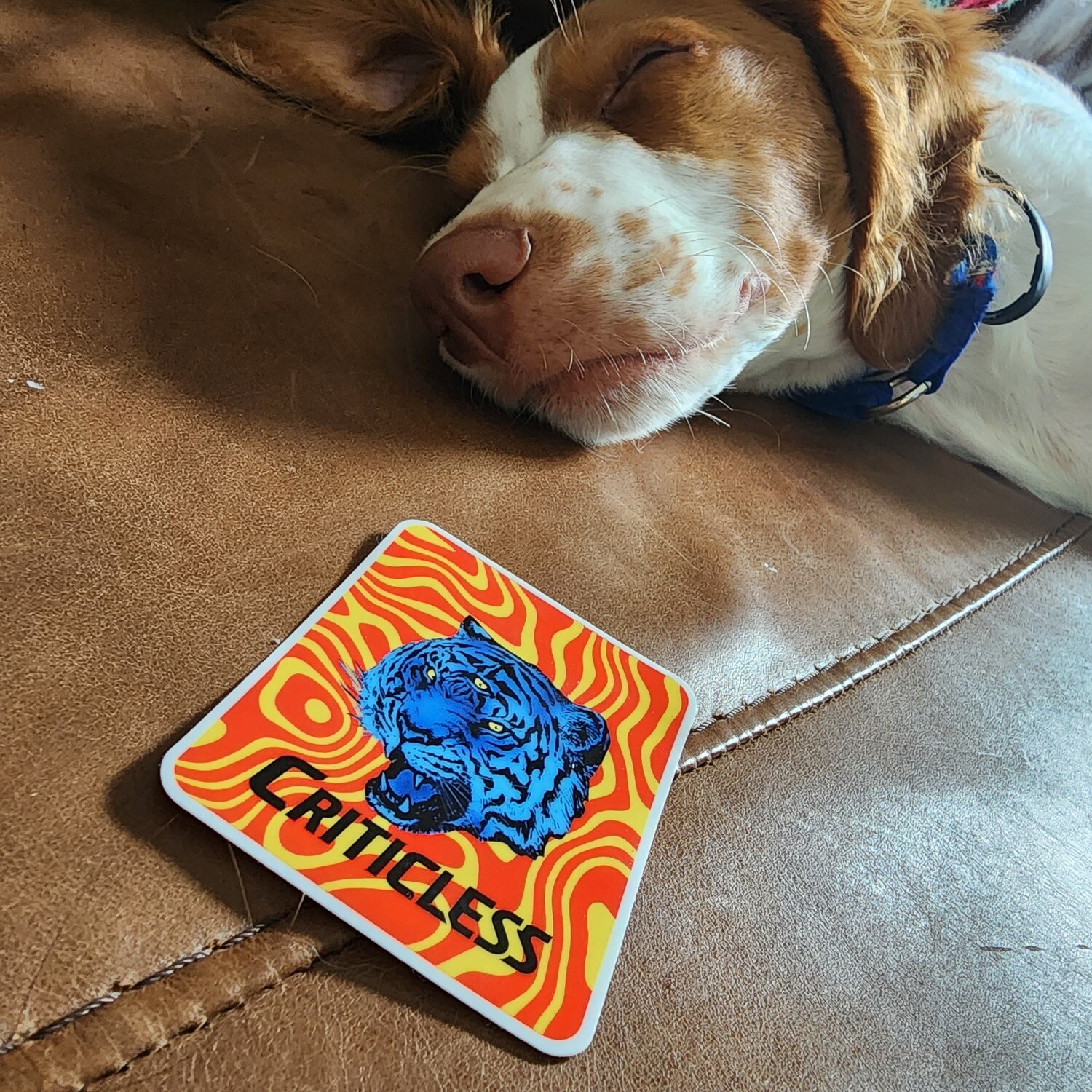 Crit Tiger Sticker