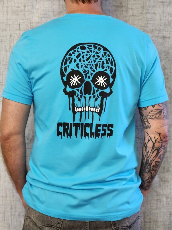 Criticless Lives Aqua Tee