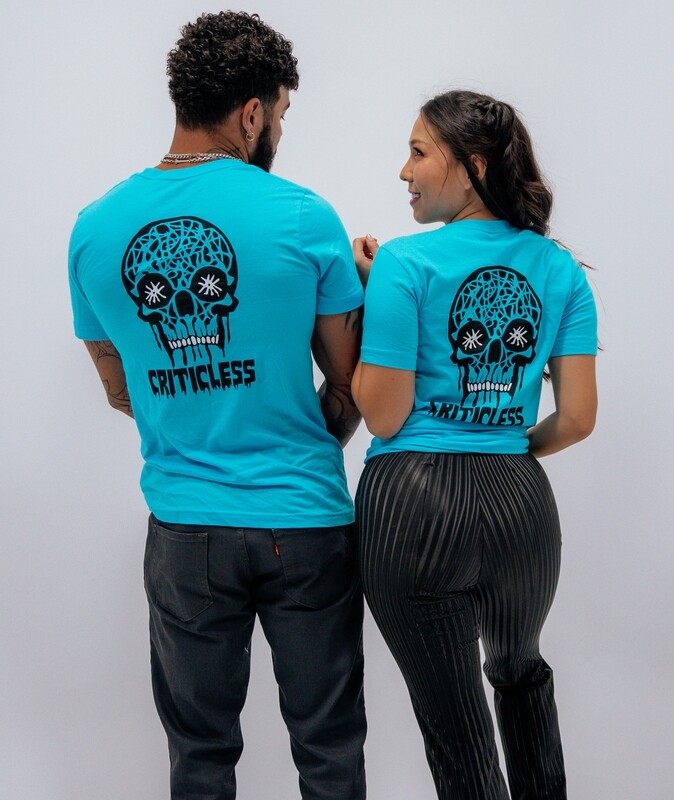 Criticless Lives Aqua Tee