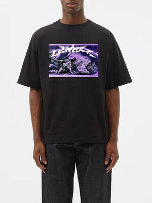 black &#39;&#39;ogre killer&#39;&#39; t-shirt