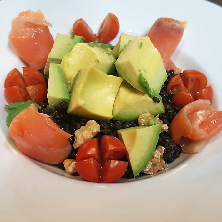 Ensalada Lentejas Caviar