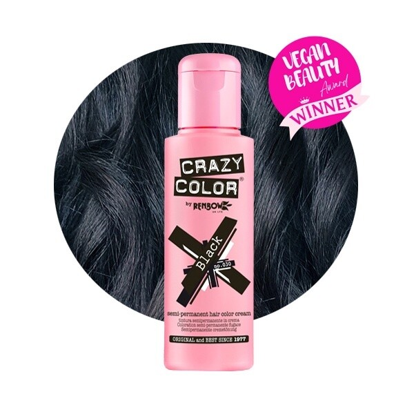 CRAZY COLOR 030 - BLACK