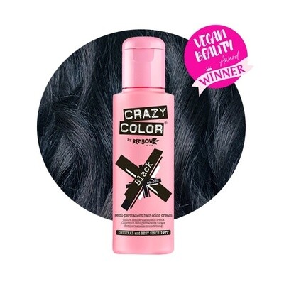 CRAZY COLOR 030 - BLACK