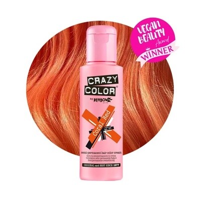CRAZY COLOR 57 - CORAL RED