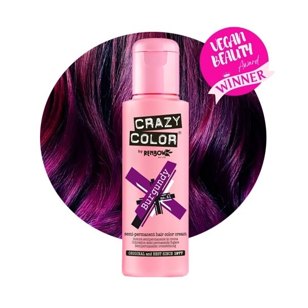 CRAZY COLOR 61 - BURGUNDY