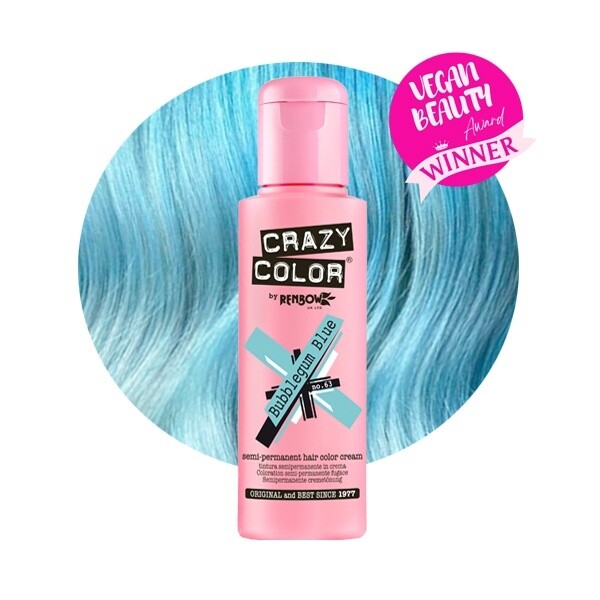 CRAZY COLOR 63 - BUBBLEGUM BLUE