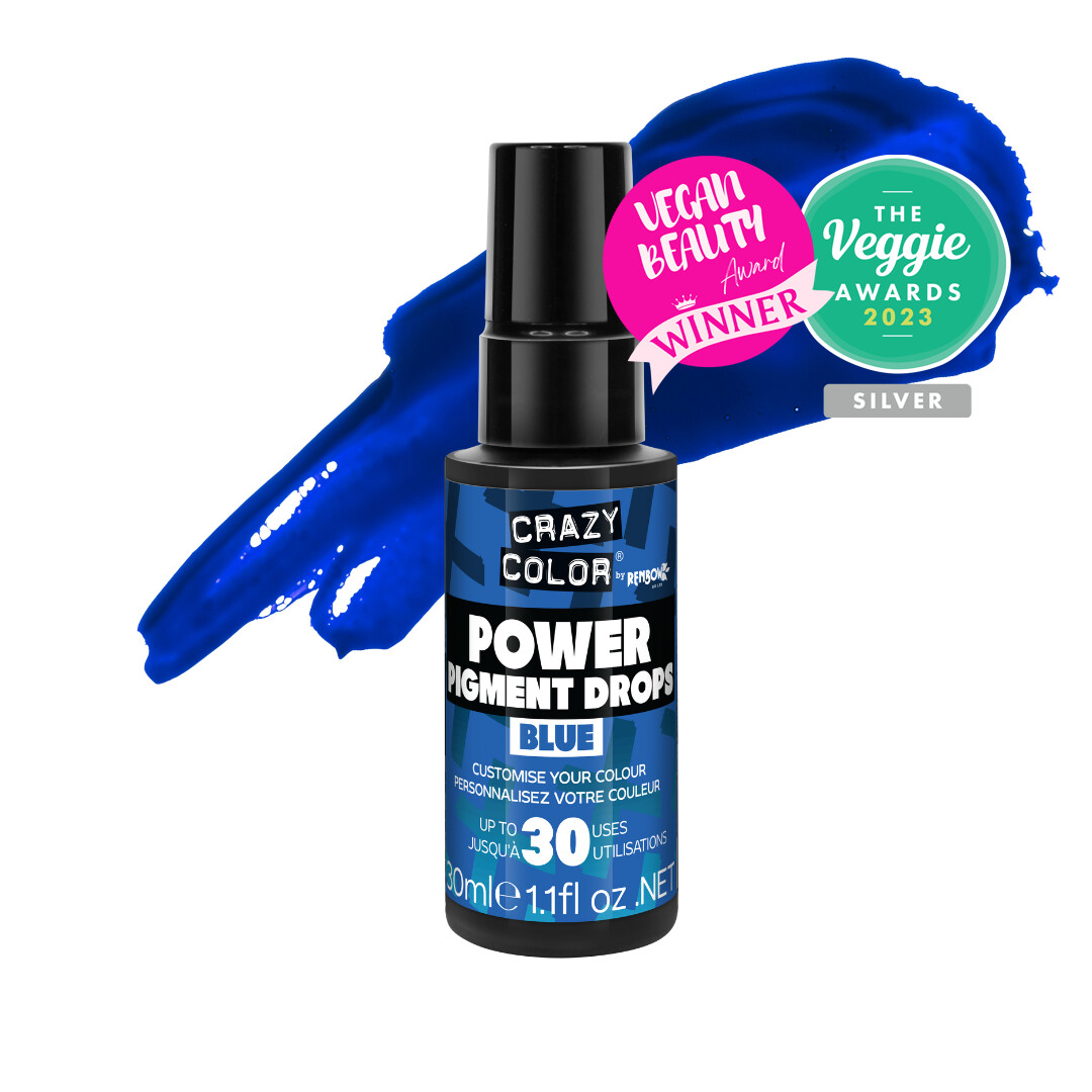 CRAZY COLOR POWER PURE PIGMENT DROPS 30ML - BLUE