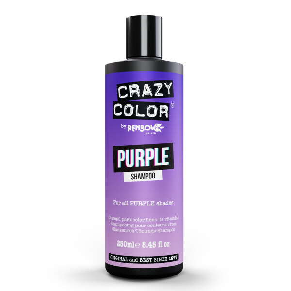 CRAZY COLOR SHAMPOO - PURPLE 250ML