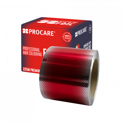 PROCARE HAIR FOIL ROLL 225M - RED