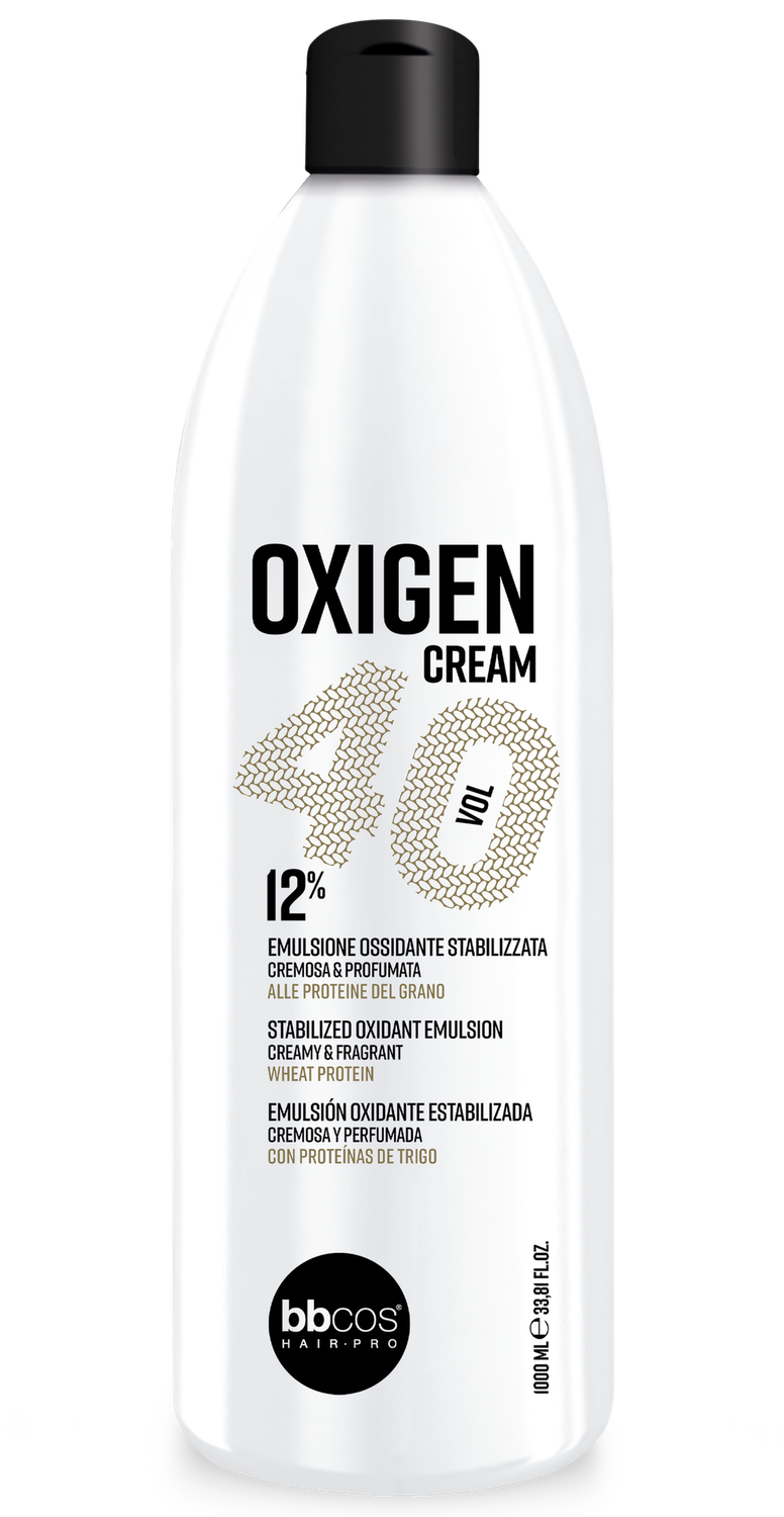 BBCOS OXIGEN CREAM 40 VOL 12% 1000ML