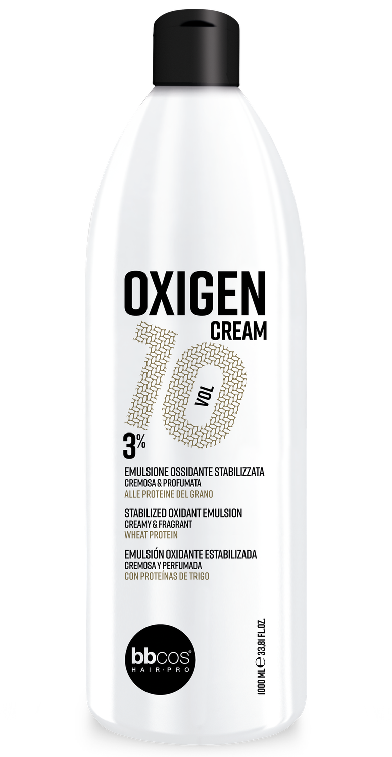 BBCOS OXIGEN CREAM 10 VOL 3% 1000ML