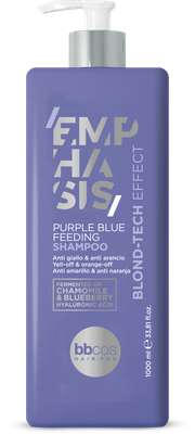 BBCOS EMPHASIS PURPLE BLUE FEEDING SHAMPOO 1000ML