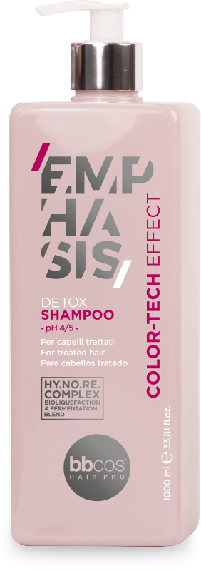 BBCOS EMPHASIS COLOR TECH DETOX SHAMPOO 1000ML