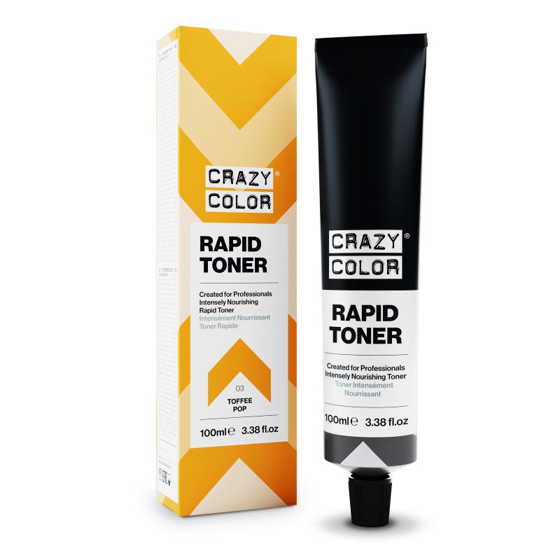 CRAZY COLOR RAPID TONER - TOFFEE POP 100ML