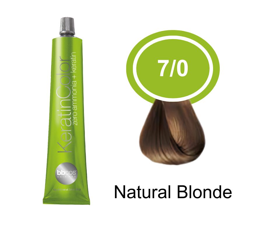 BBCOS KERATIN COLOUR 7/0