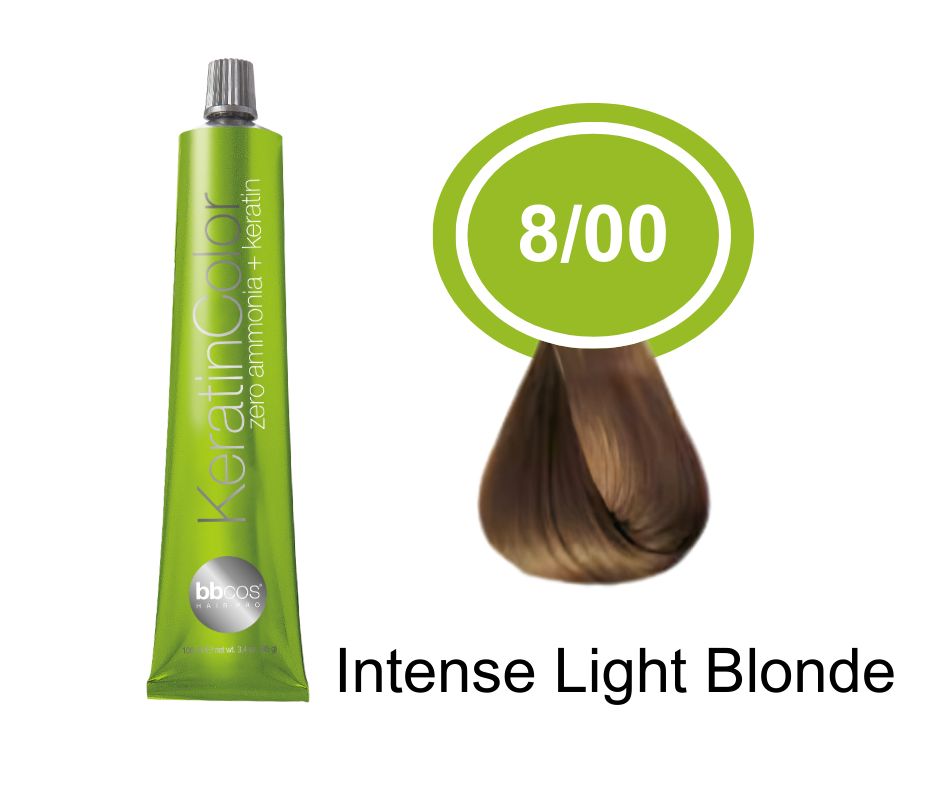 BBCOS KERATIN COLOUR 8/00