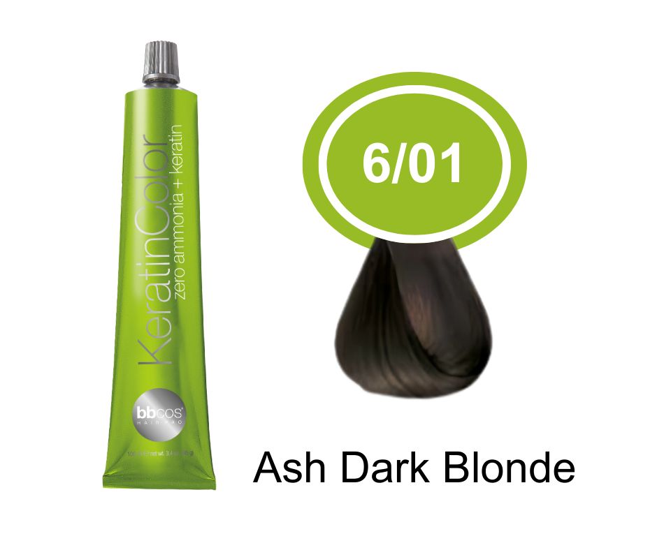 BBCOS KERATIN COLOUR 6/01