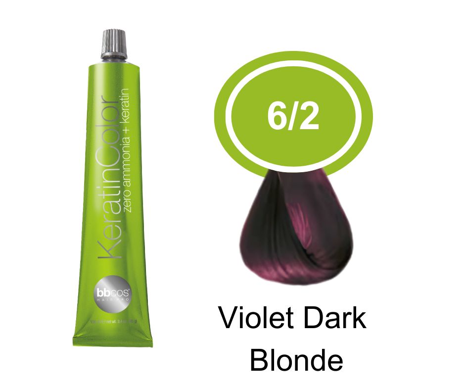 BBCOS KERATIN COLOUR 6/2