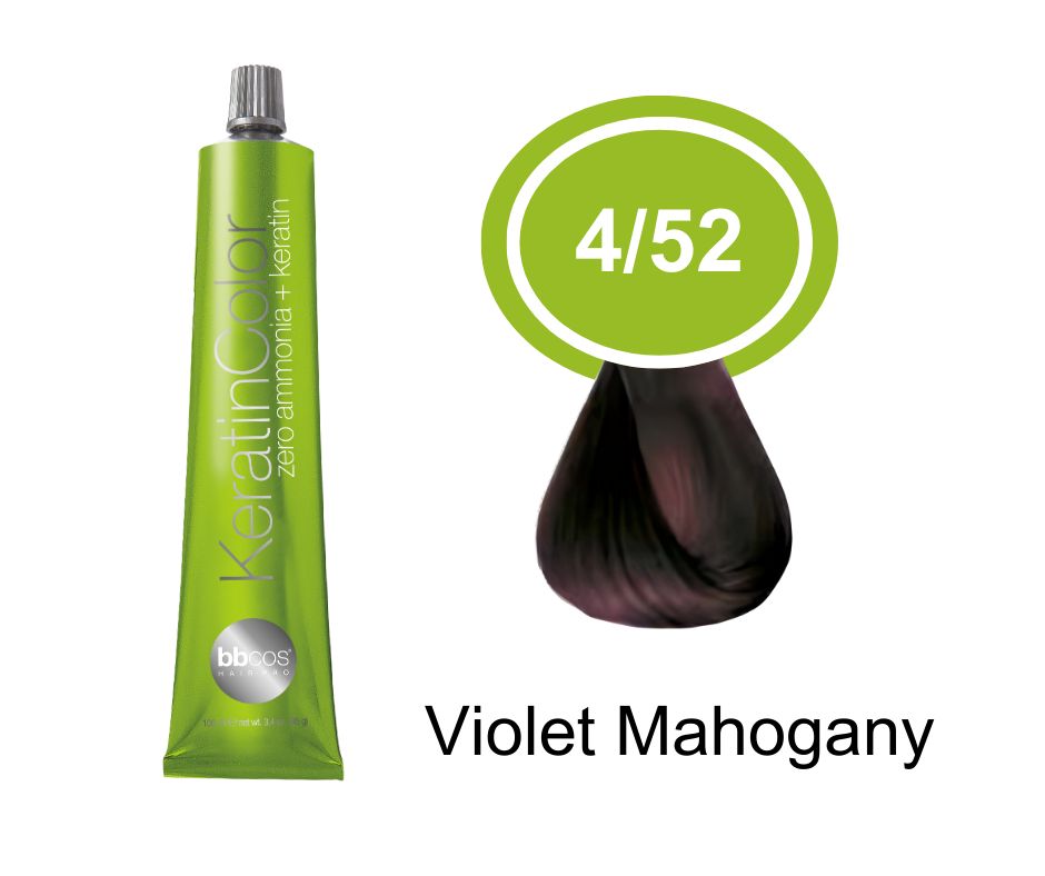 BBCOS KERATIN COLOUR 4/52