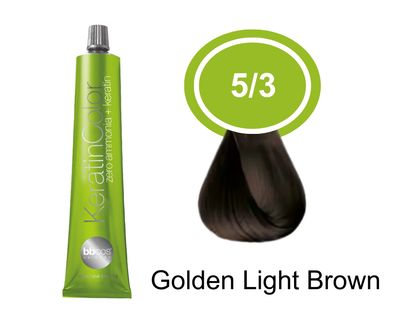 BBCOS KERATIN COLOUR 5/3