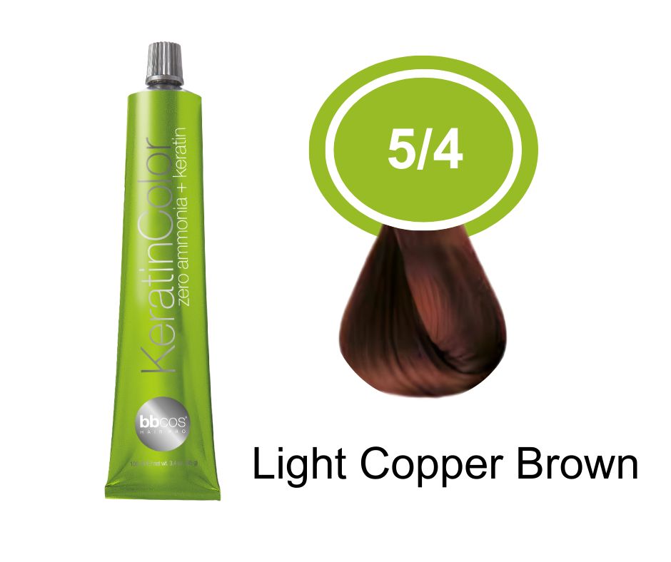 BBCOS KERATIN COLOUR 5/4