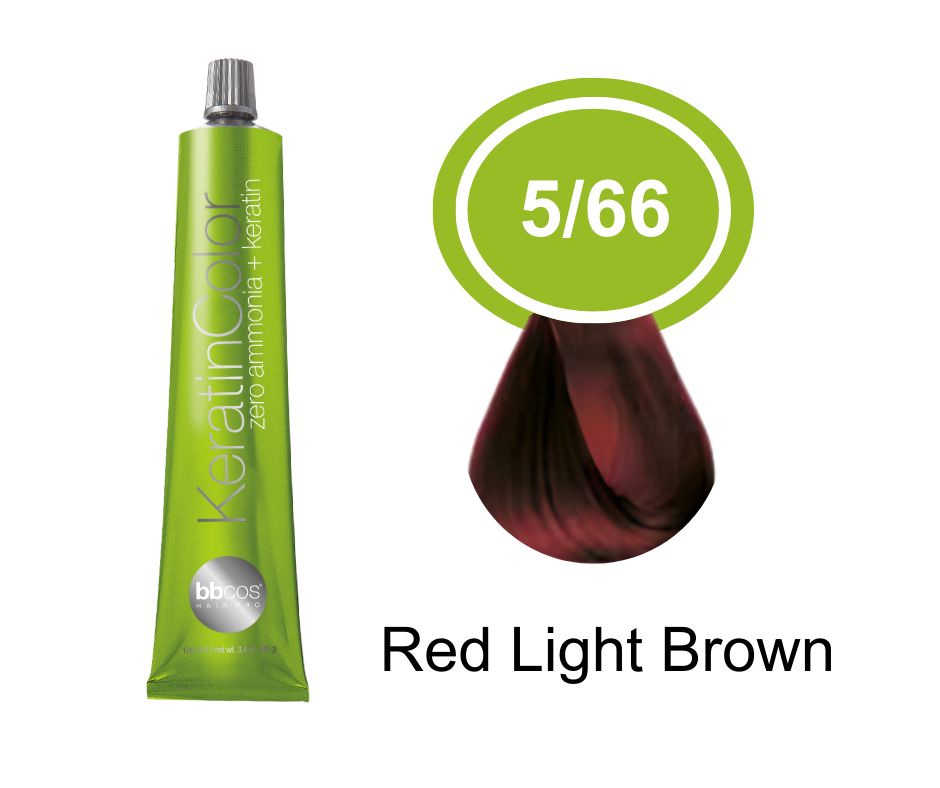 BBCOS KERATIN COLOUR 5/66