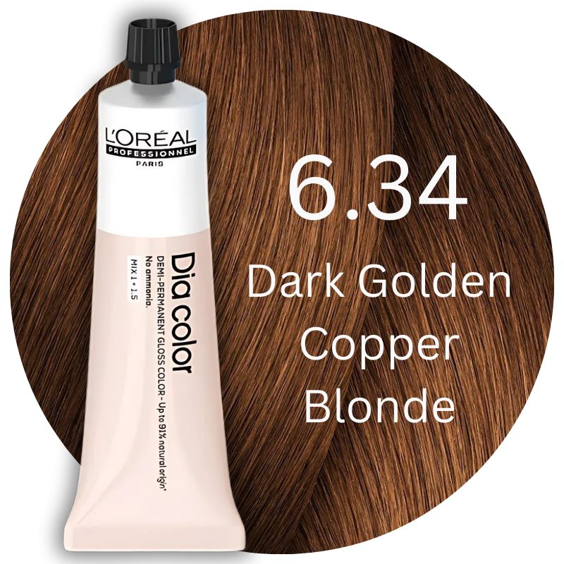 L&#39;OREAL DIA COLOR 6.34