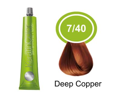 BBCOS KERATIN COLOUR 7/40