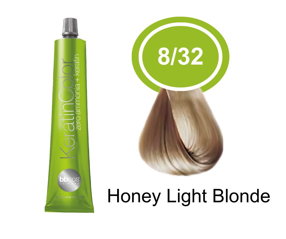 BBCOS KERATIN COLOUR 8/32