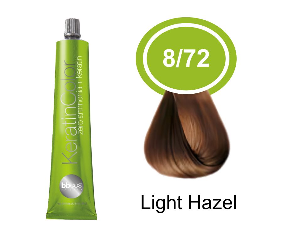 BBCOS KERATIN COLOUR 8/72