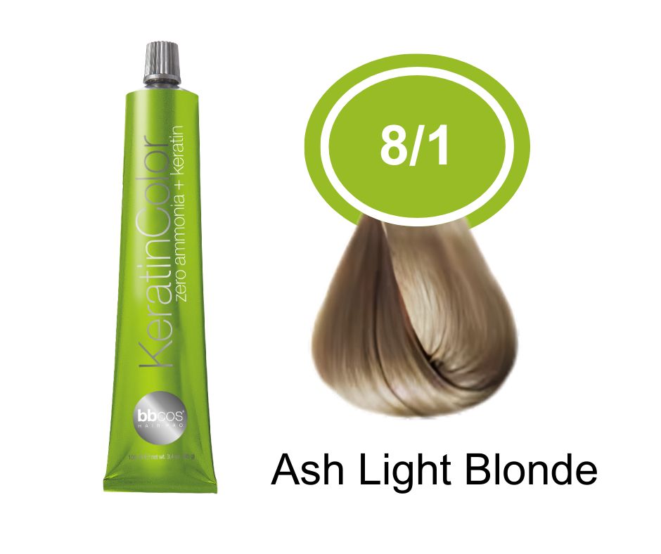 BBCOS KERATIN COLOUR 8/1
