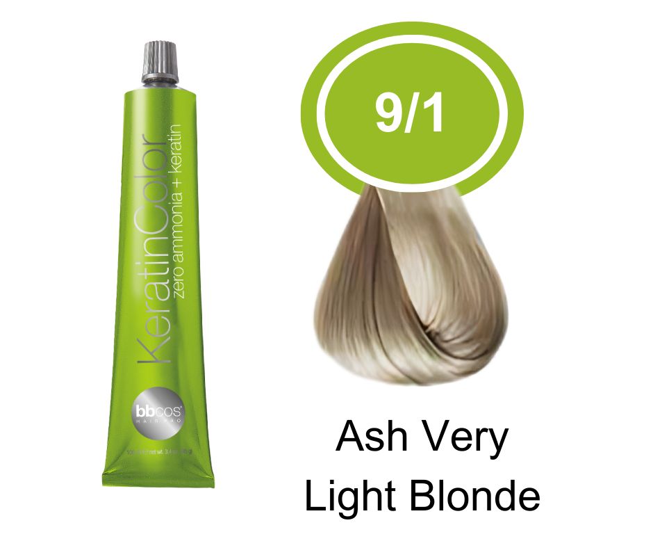 BBCOS KERATIN COLOUR 9/1