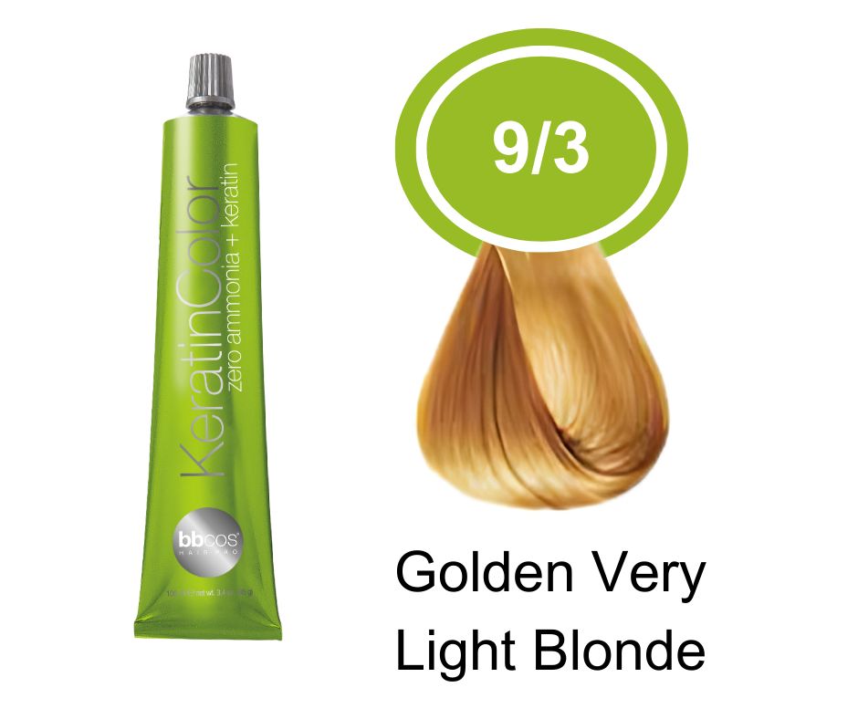 BBCOS KERATIN COLOUR 9/3