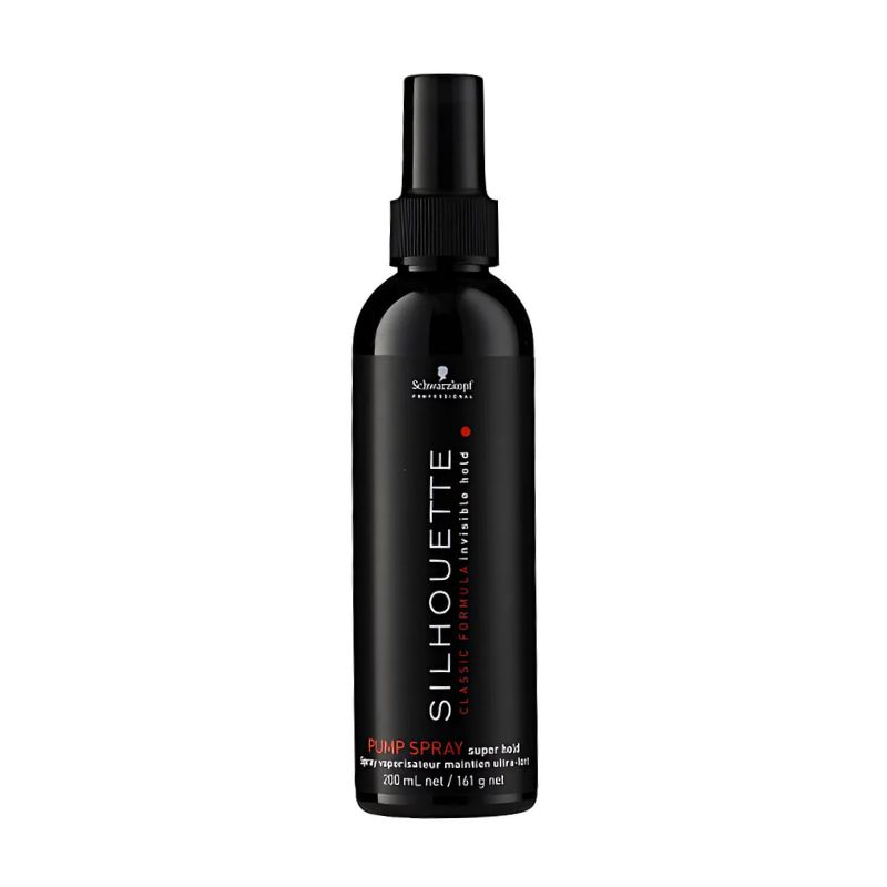 SILHOUETTE SUPER HOLD PUMP SPRAY 200ML