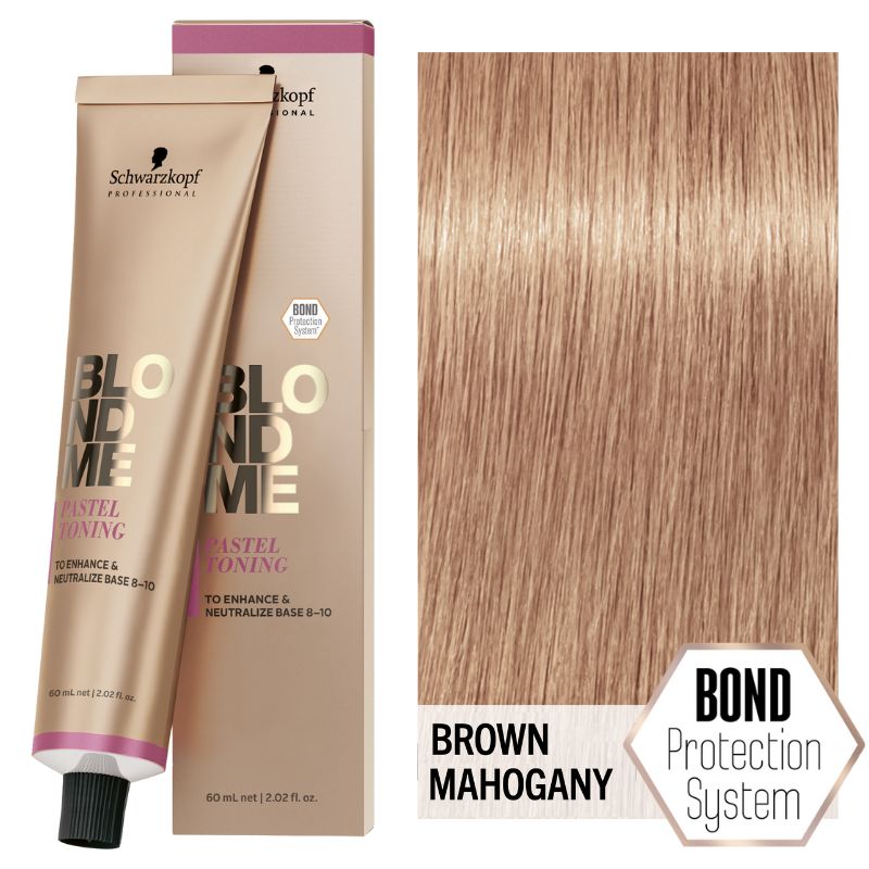 BM22 BLONDME PASTEL TONING - BROWN MAHOGANY